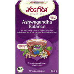 Yogi Tea Balansuojanti Ašvaganda arbata, 17 pakelių
