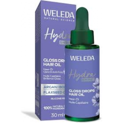 Weleda Hydra Shine plaukų aliejus 30 ml