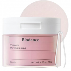 BIODANCE Collagen Gel Toner Pads – kolageno  geliniai veido padeliai